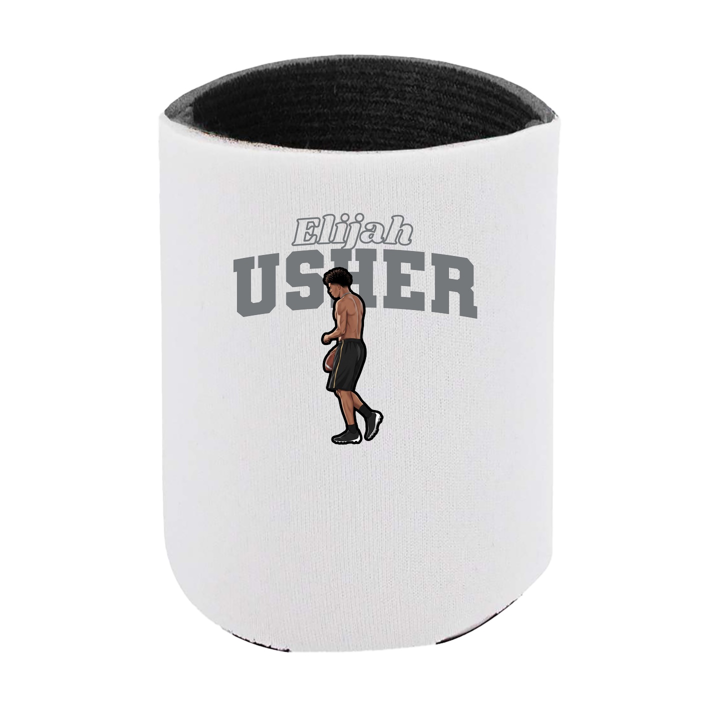 Can Holder — Name Arch in White