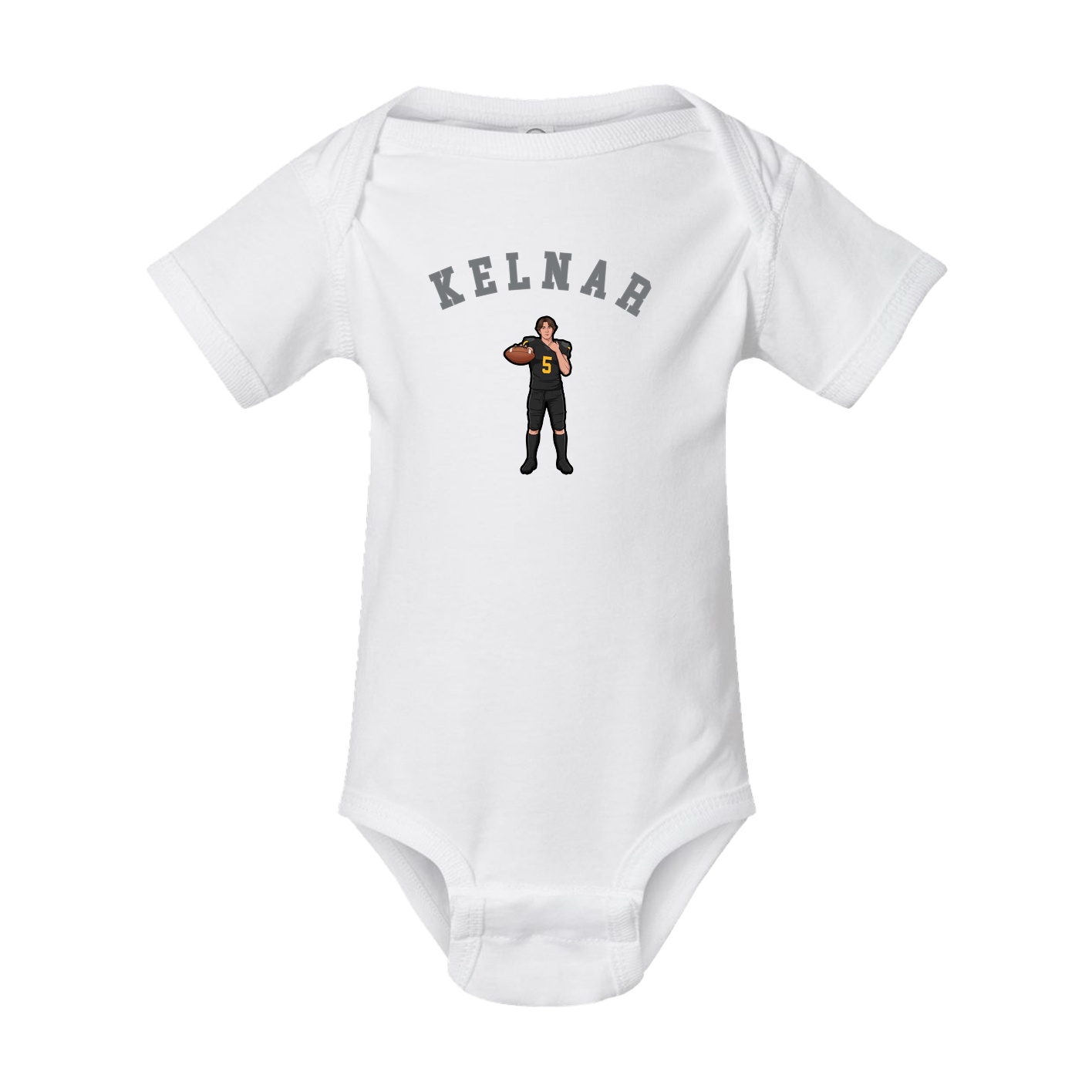 Baby Onesie — Shirsey Arch in White