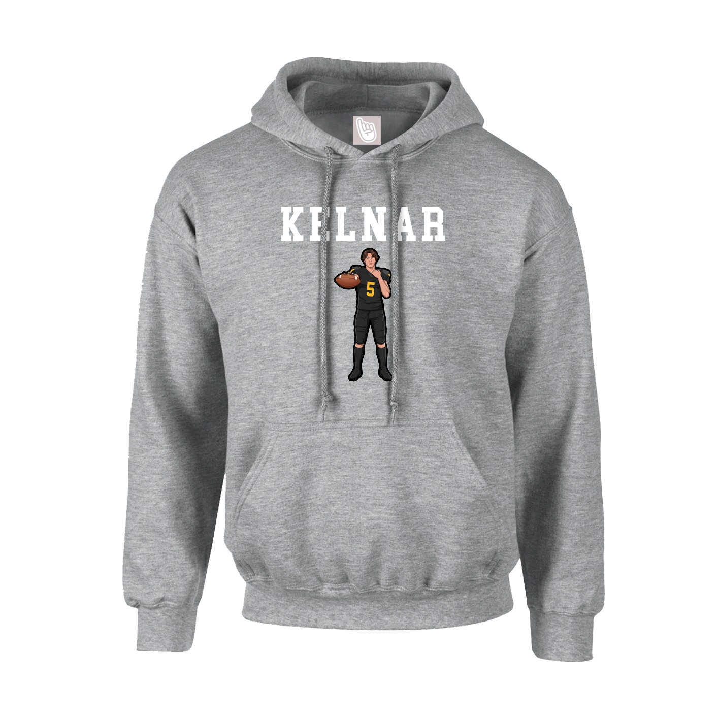 Hoodie — Shirsey in Grey
