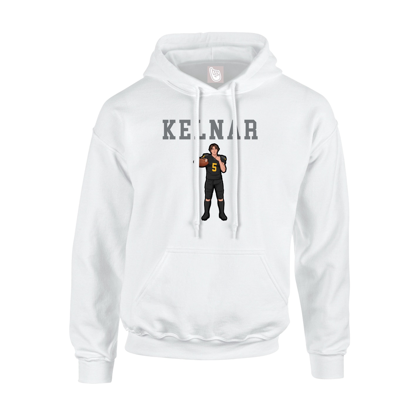 Youth Hoodie — Shirsey in White
