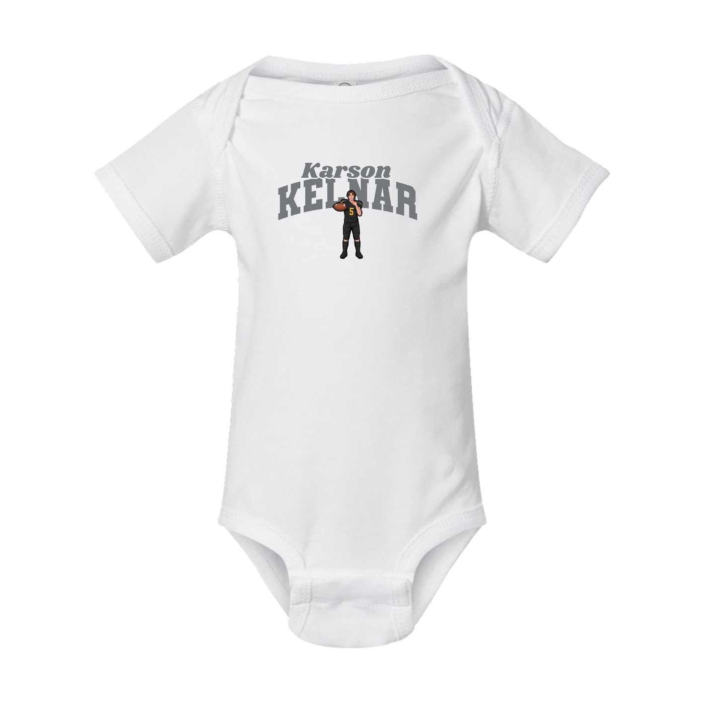 Baby Onesie — Signature Arch in White