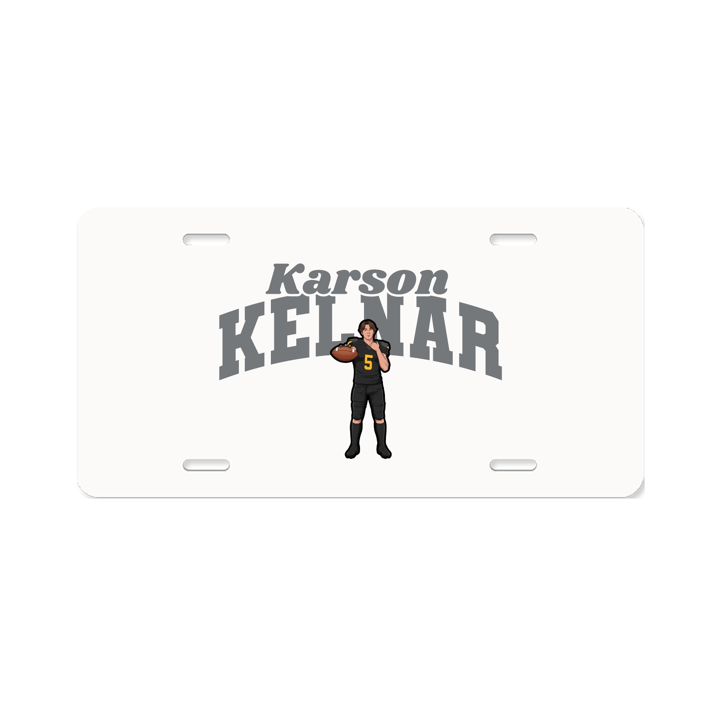 License Plate — Signature Arch in Classic