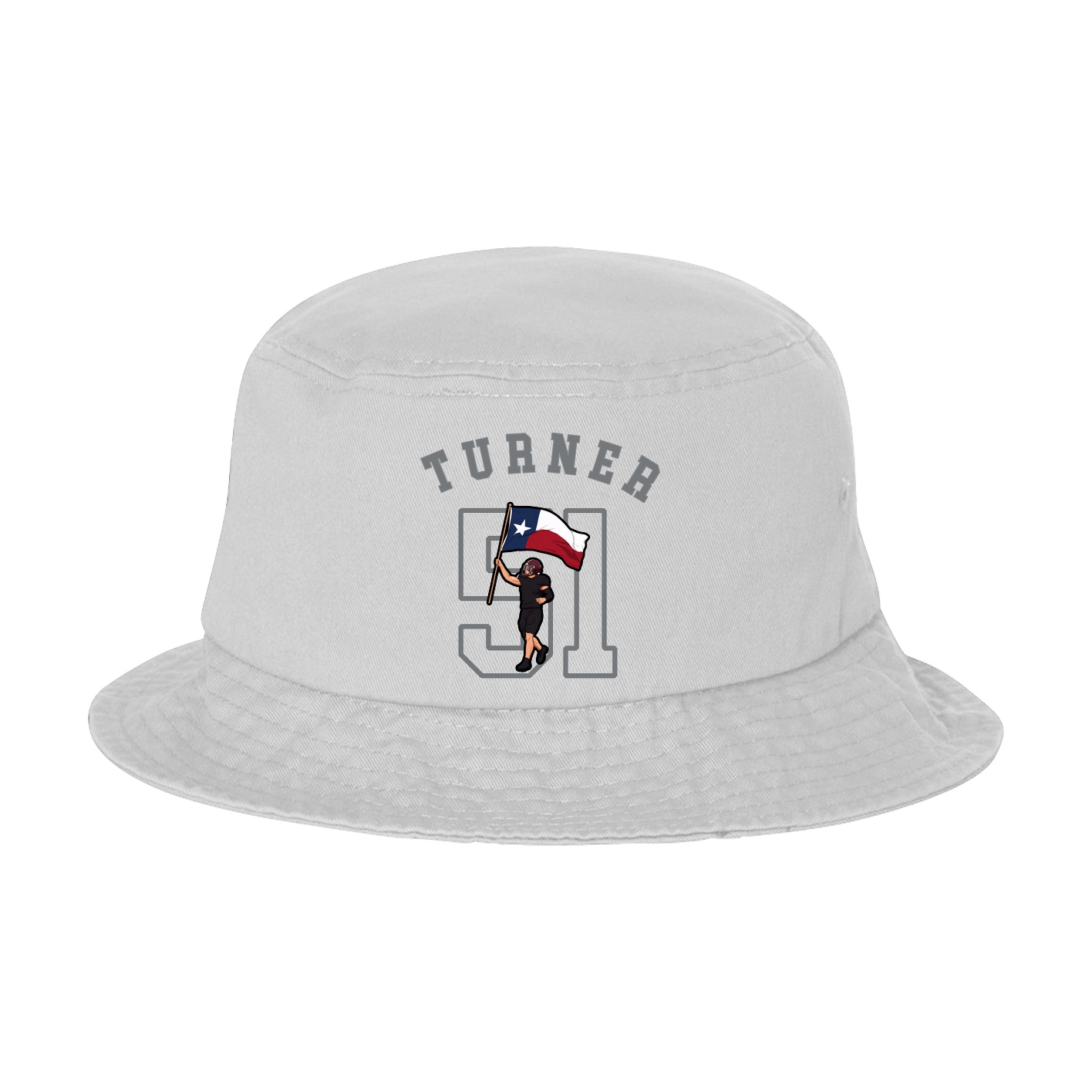 Bucket Cap — Shirsey Arch in White