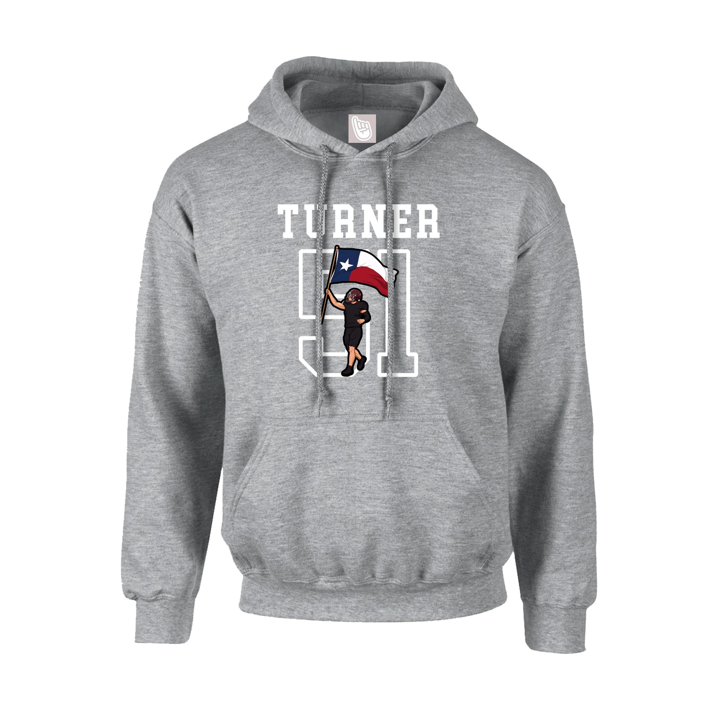 Hoodie — Shirsey in Grey