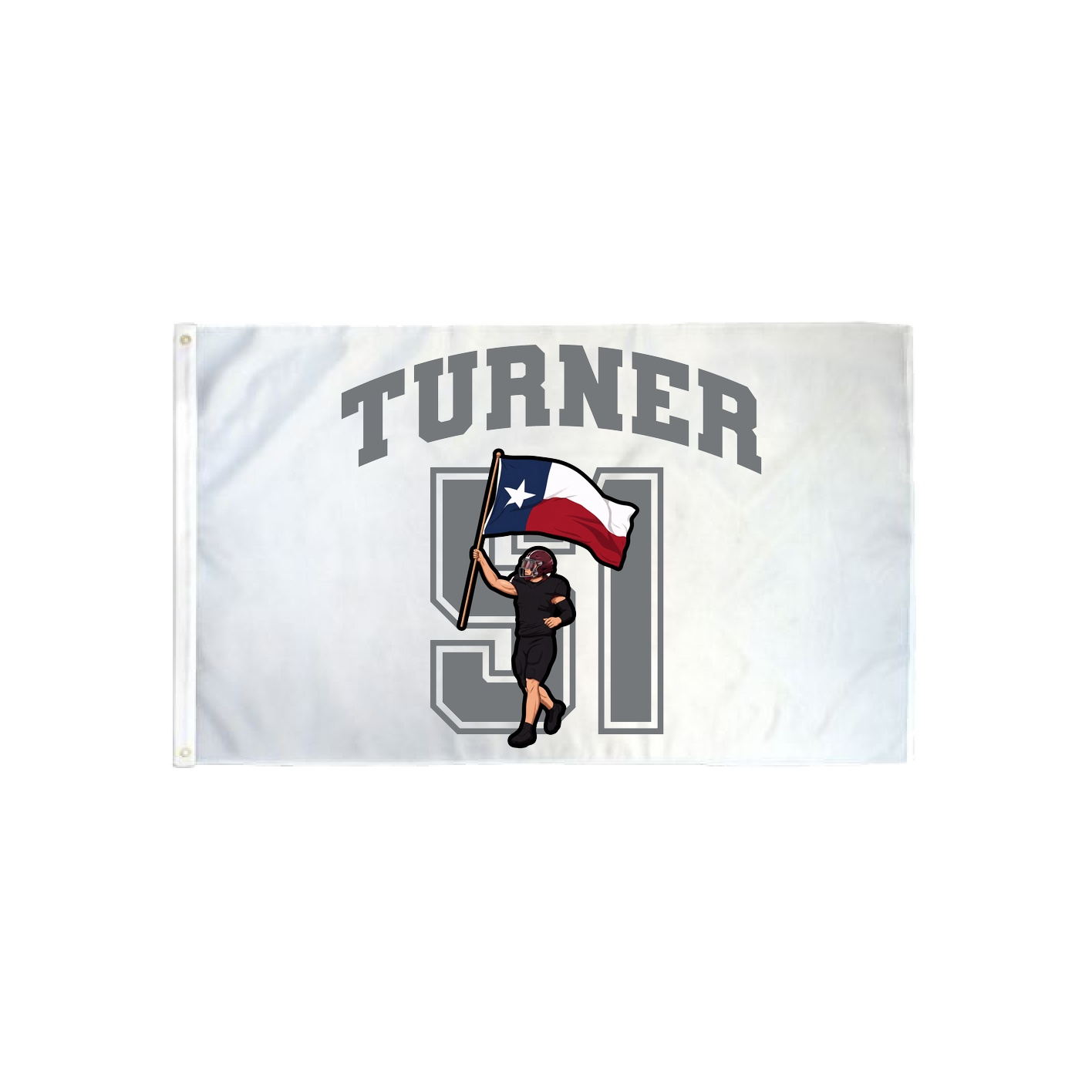 3x5 Flag — Number in Classic
