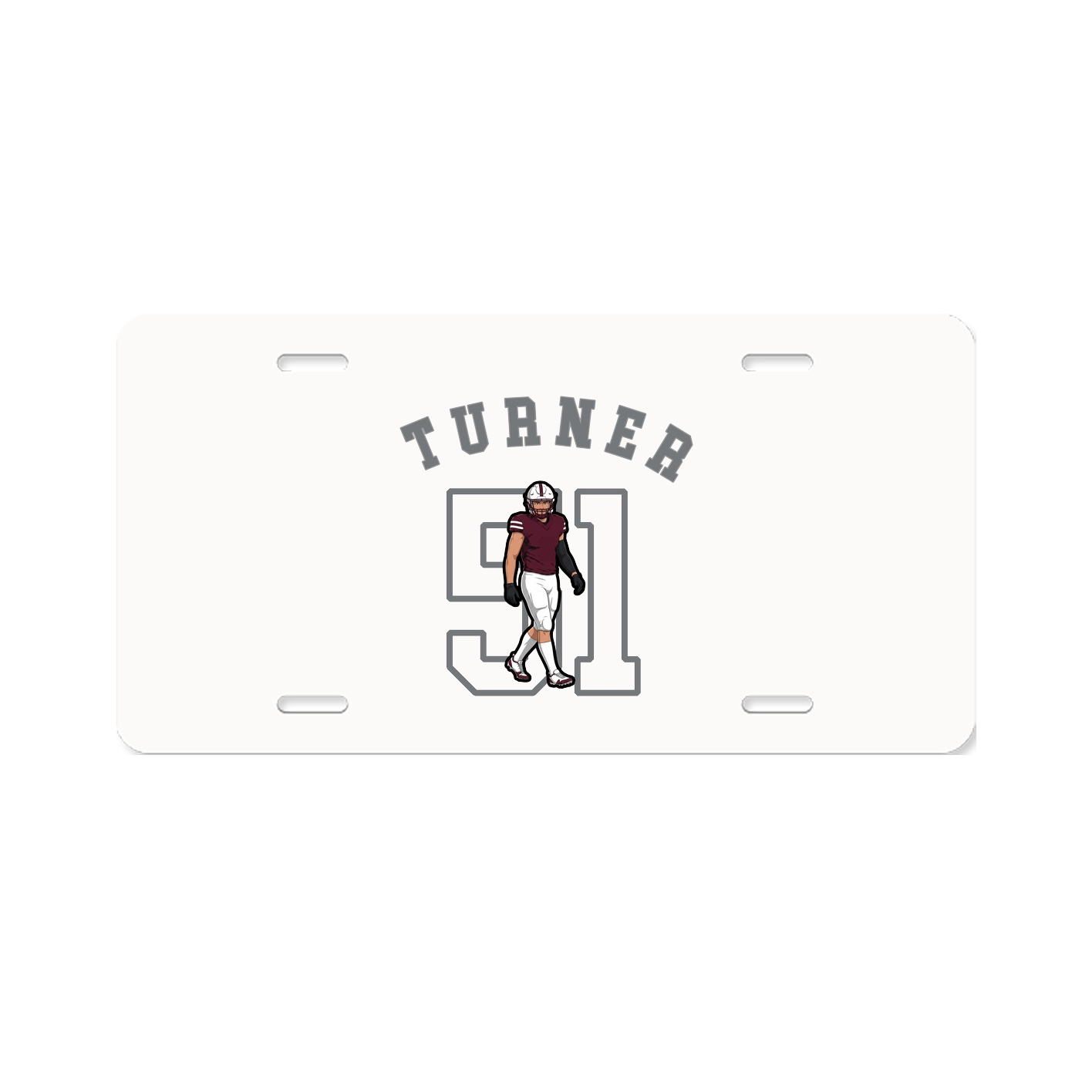 License Plate — Shirsey Arch in Classic