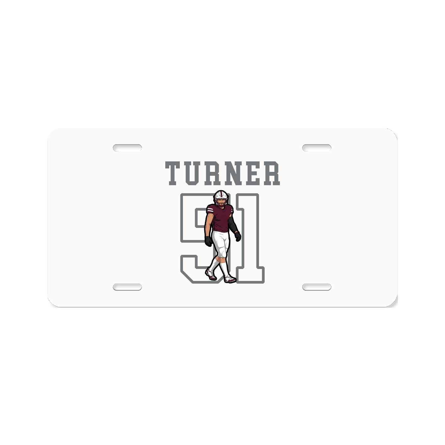 License Plate — Shirsey in Classic