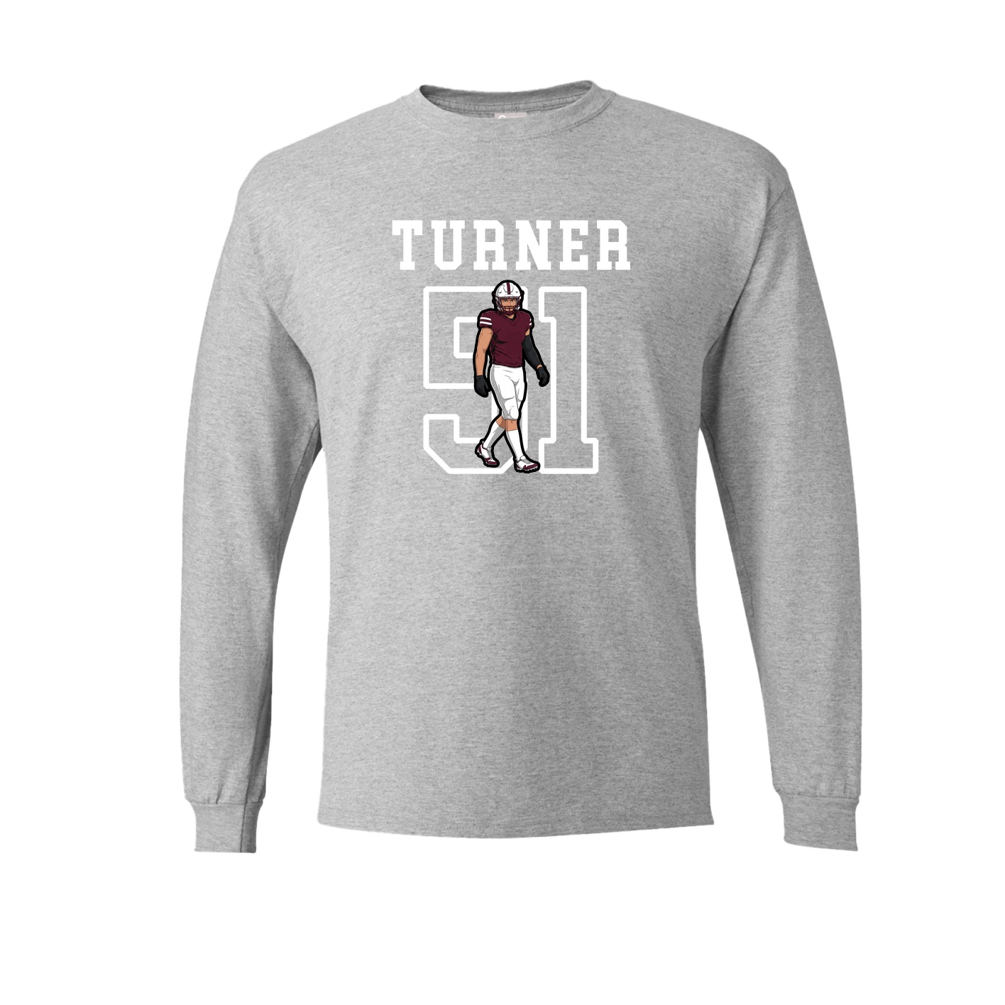 Long Sleeve Tee — Shirsey in Grey