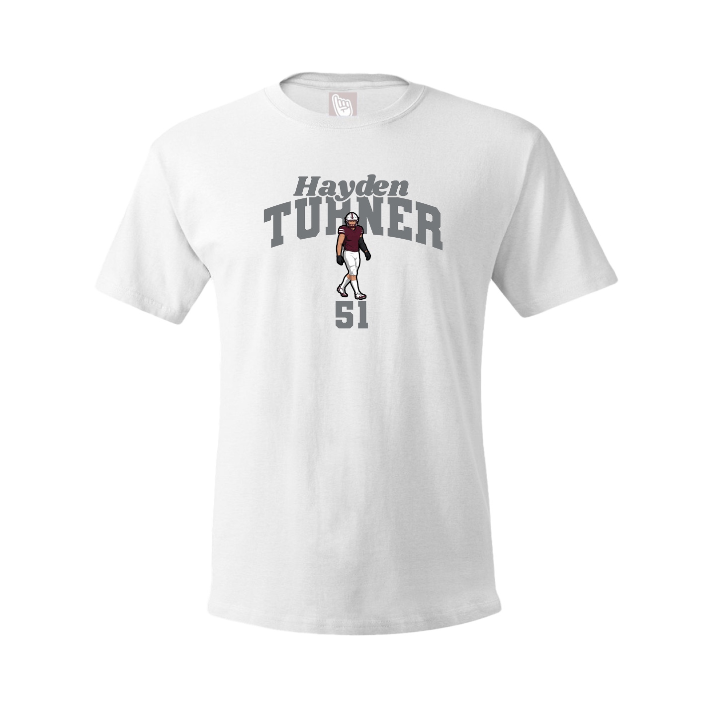 Tee — Signature Arch in White