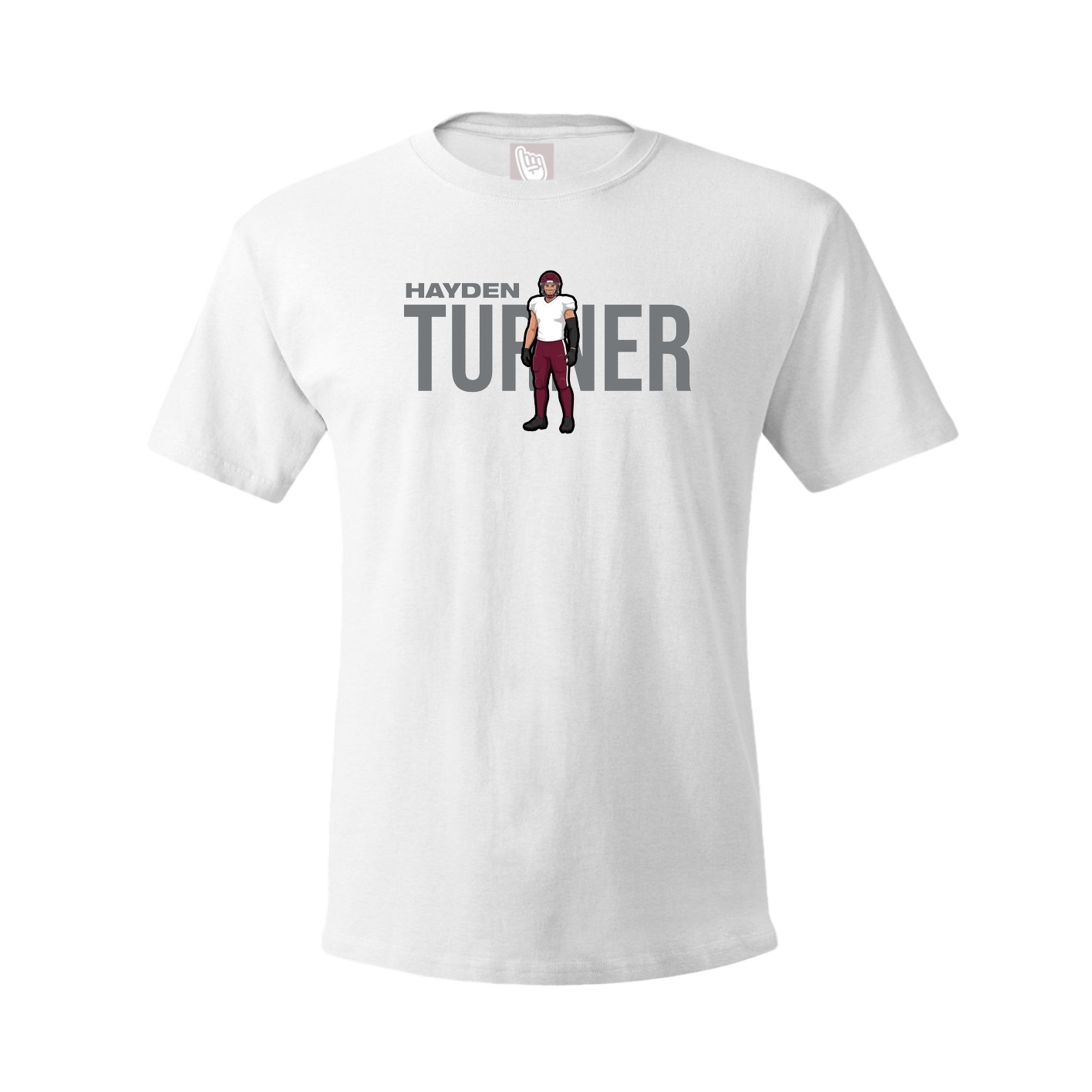 Tee — Player Name in White