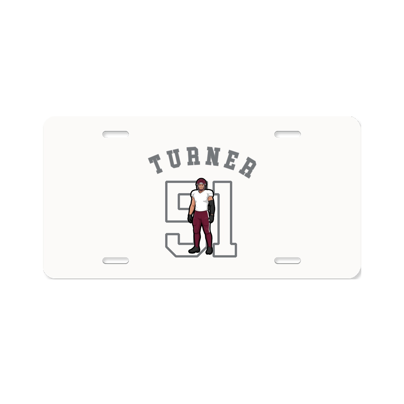 License Plate — Shirsey Arch in Classic