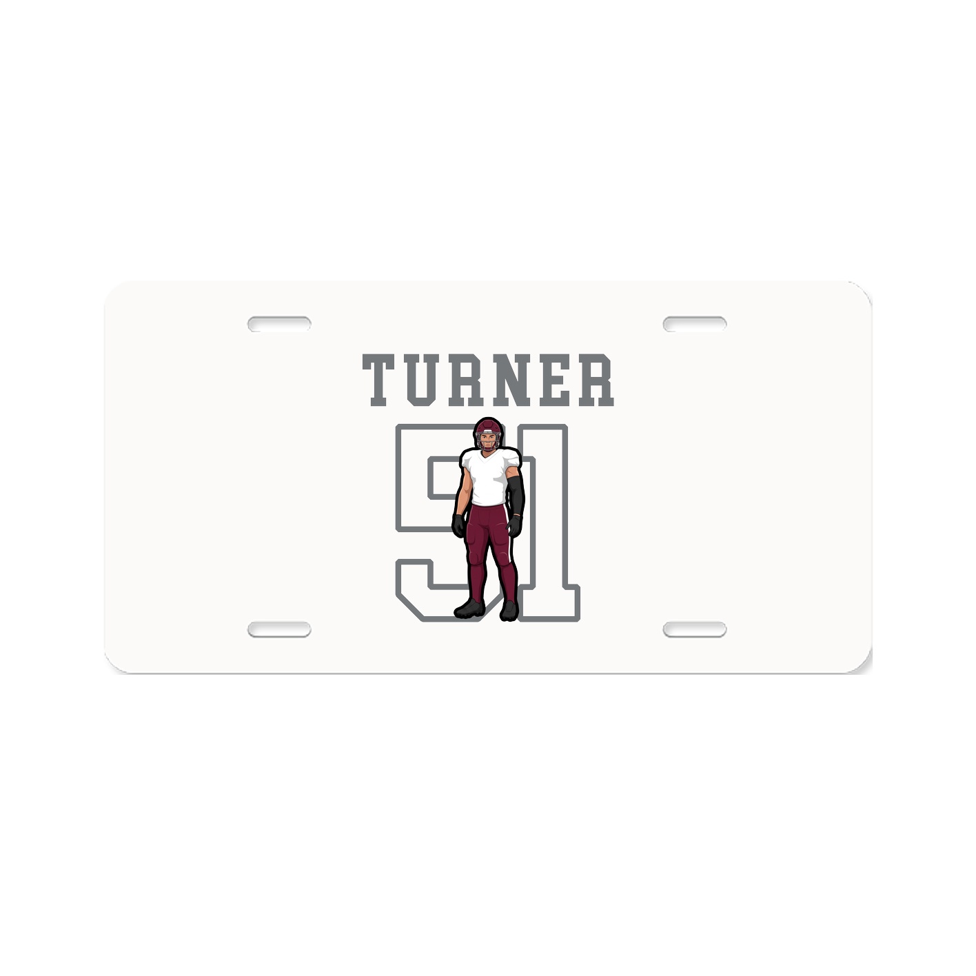 License Plate — Shirsey in Classic
