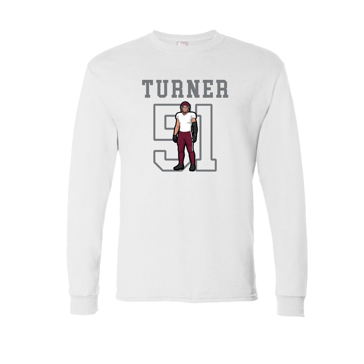 Long Sleeve Tee — Shirsey in White