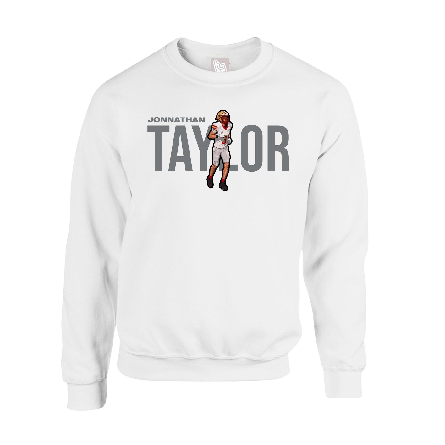 Fleece Crew — Player Name in White