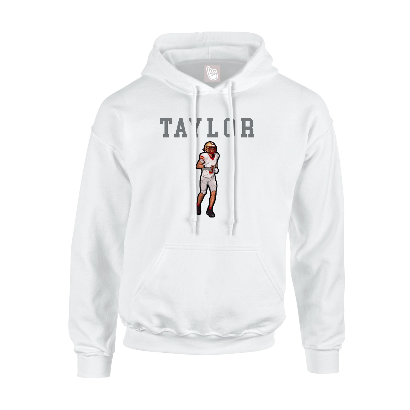 Youth Hoodie — Shirsey in White