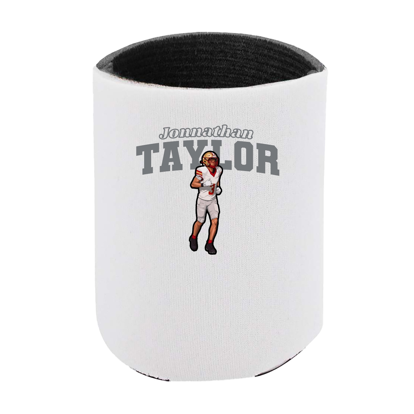 Can Holder — Name Arch in White