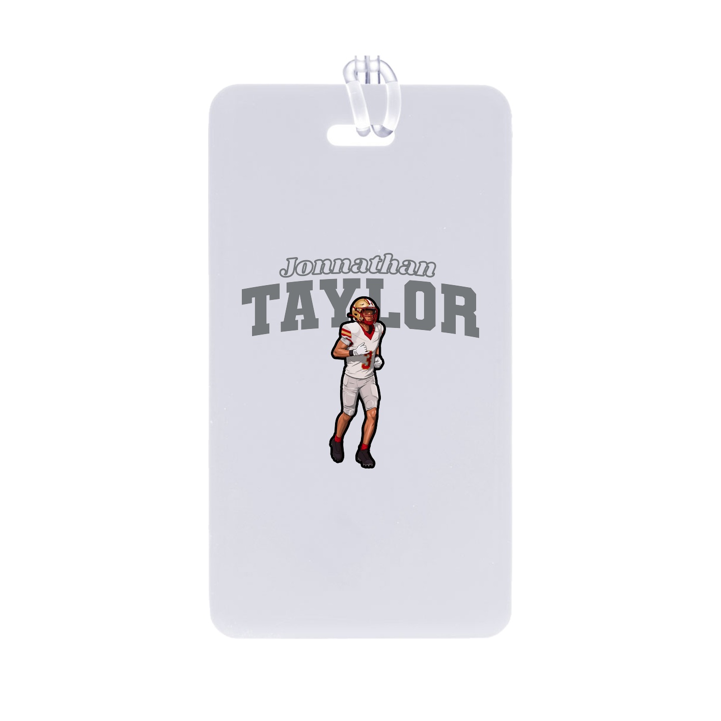 Bag Tag — Name Arch in Classic