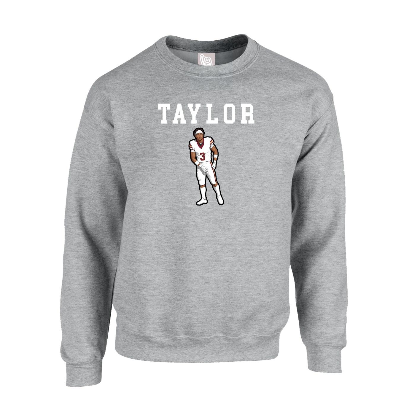 Fleece Crew — Shirsey in Grey