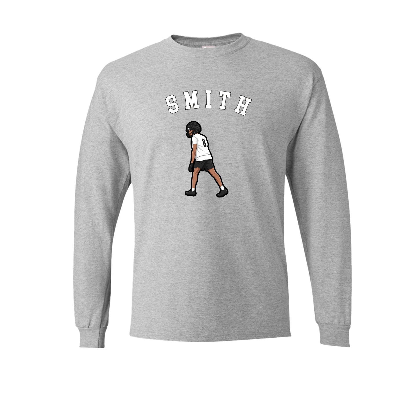 Long Sleeve Tee — Shirsey Arch in Grey