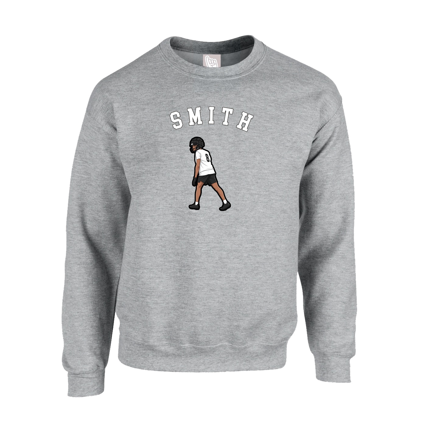 Fleece Crew — Shirsey Arch in Grey