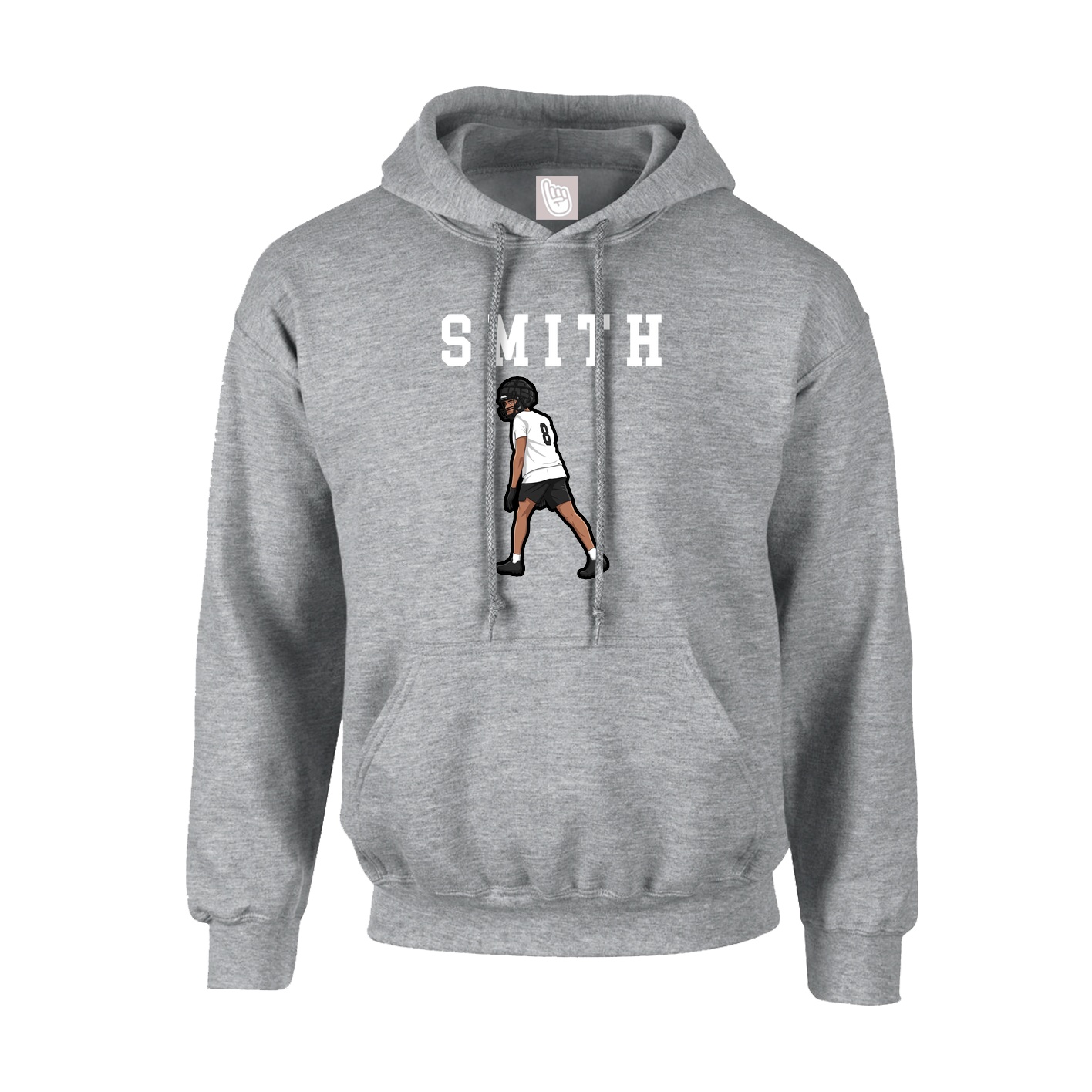 Hoodie — Shirsey in Grey