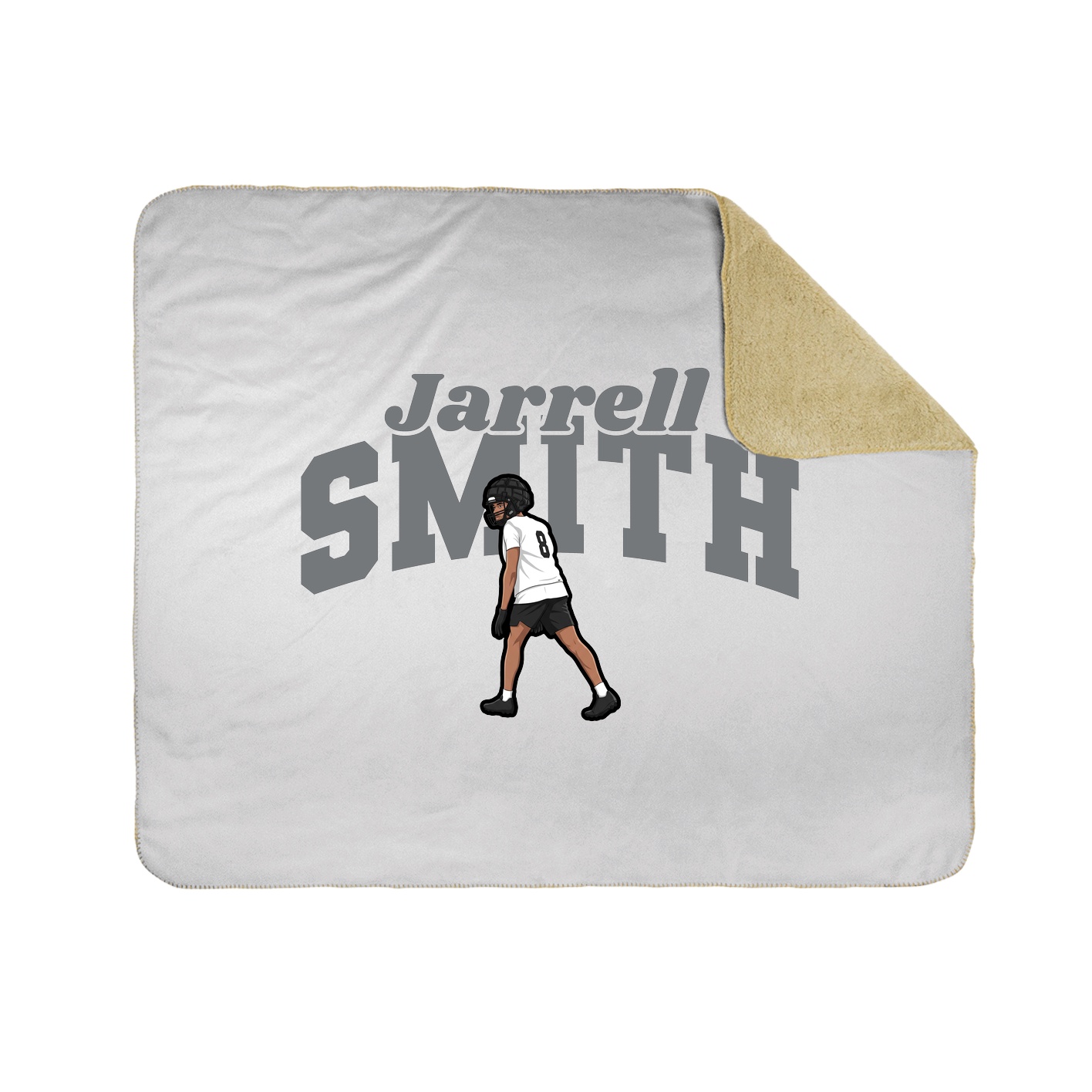 Throw Blanket — Signature Arch in White