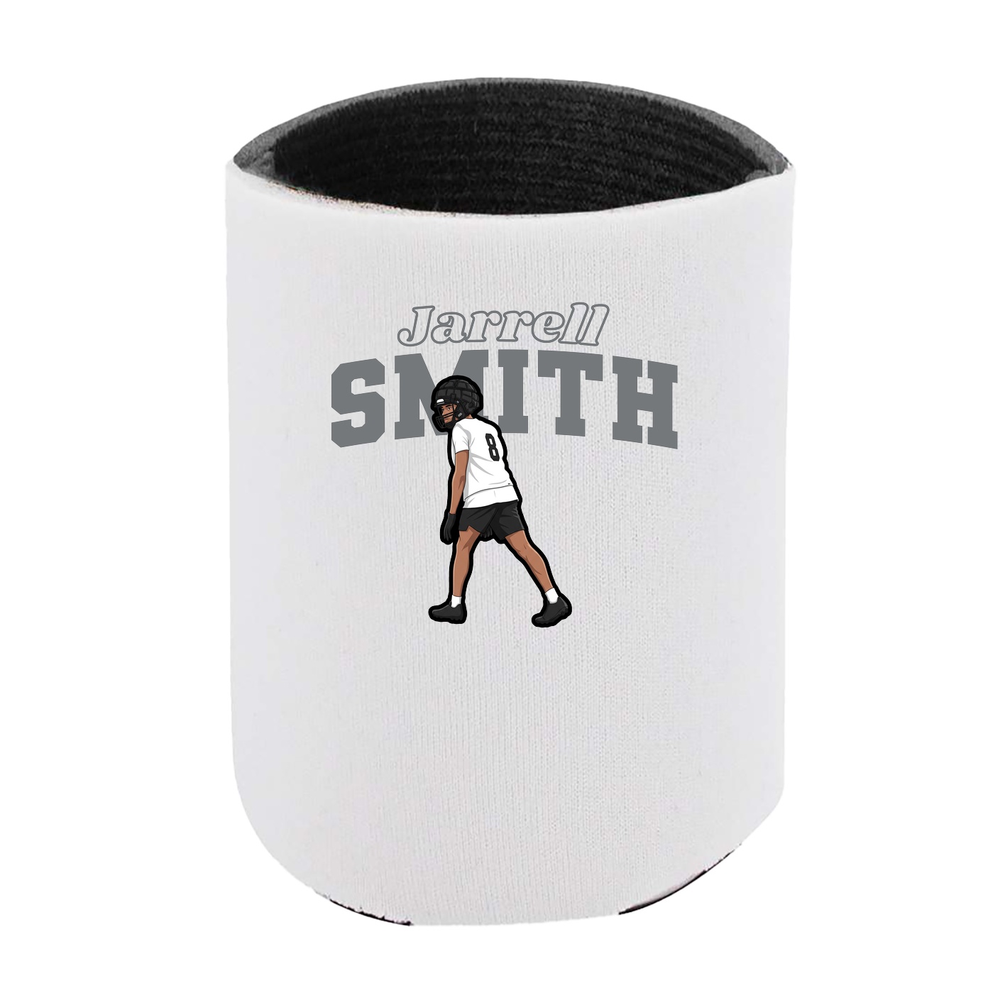 Can Holder — Name Arch in White