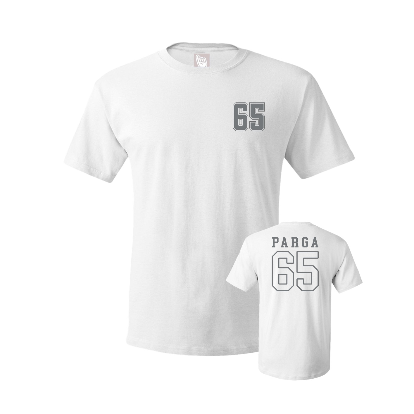 Tee — Chest Back in White