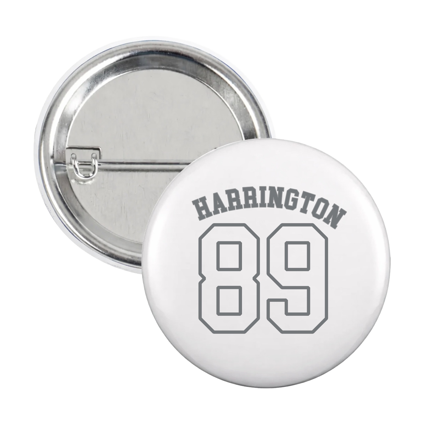 Game Day Button — Shirsey Arch in White