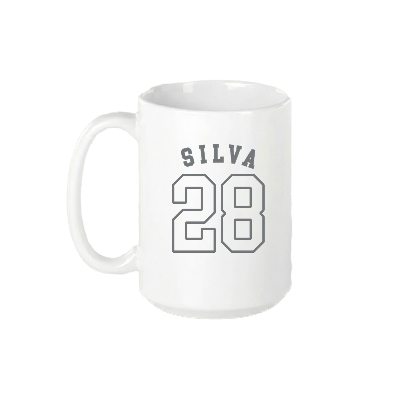15oz Coffee Mug — Shirsey Arch in White
