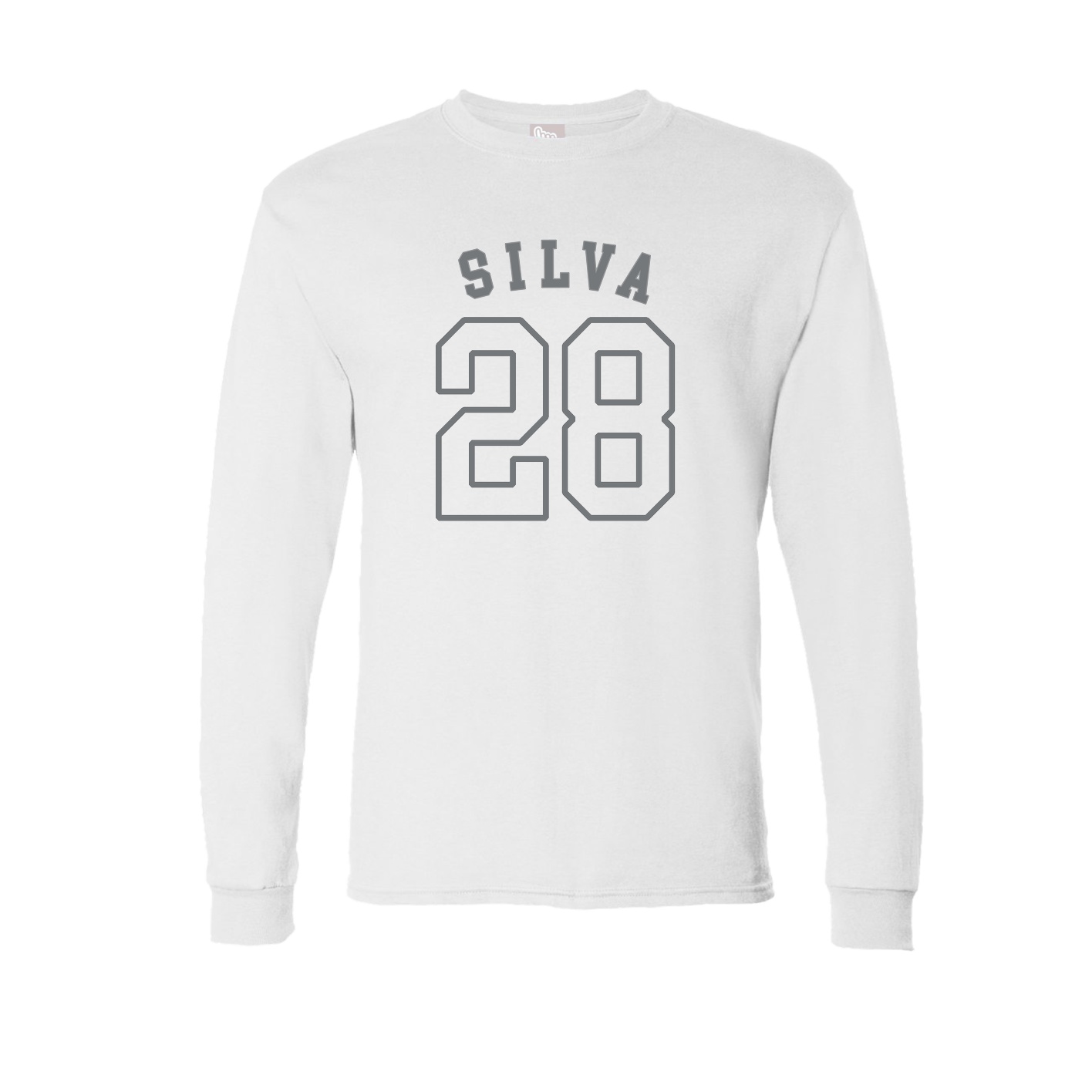 Long Sleeve Tee — Shirsey Arch in White