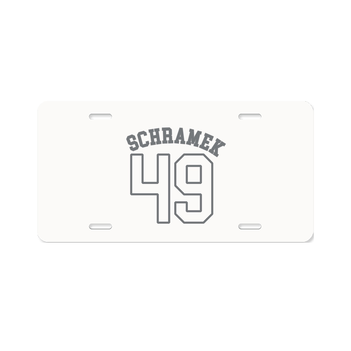 License Plate — Shirsey Arch in Classic