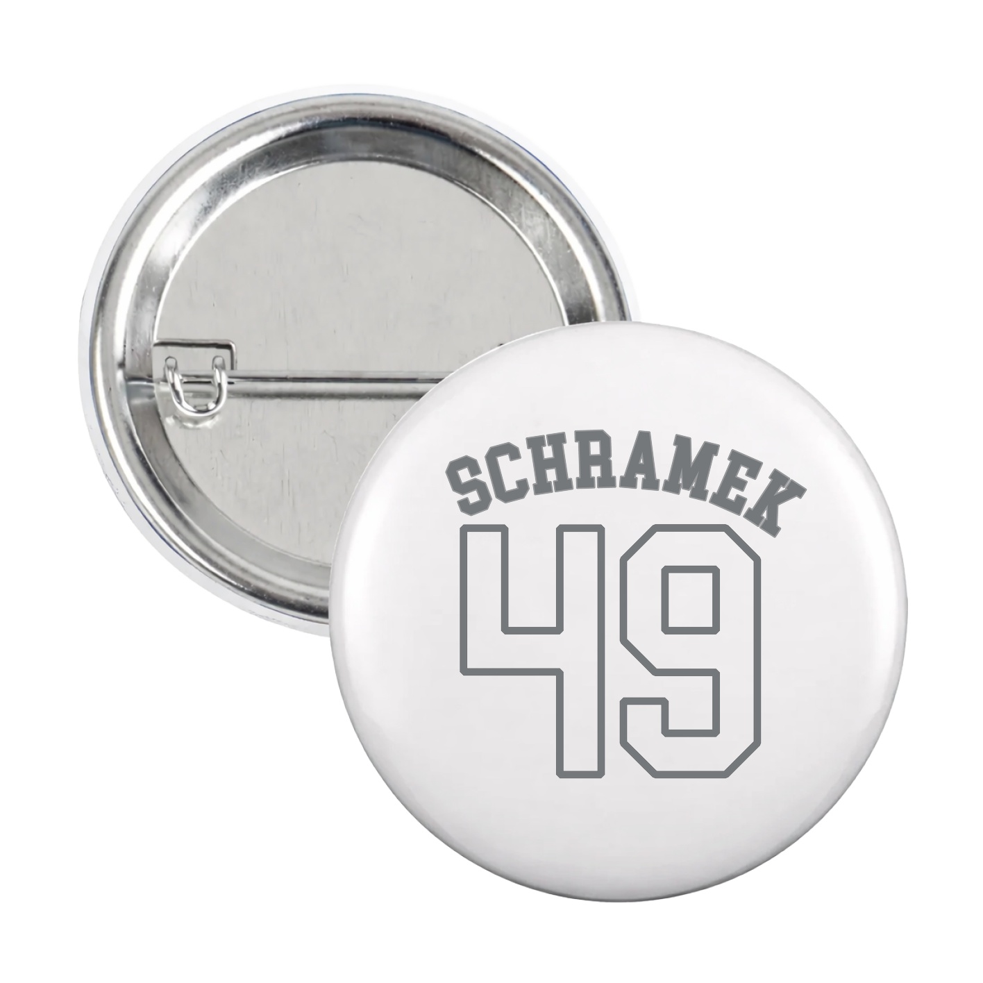 Game Day Button — Shirsey Arch in White