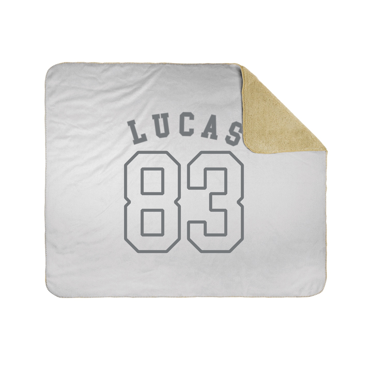 Throw Blanket — Shirsey Arch in White