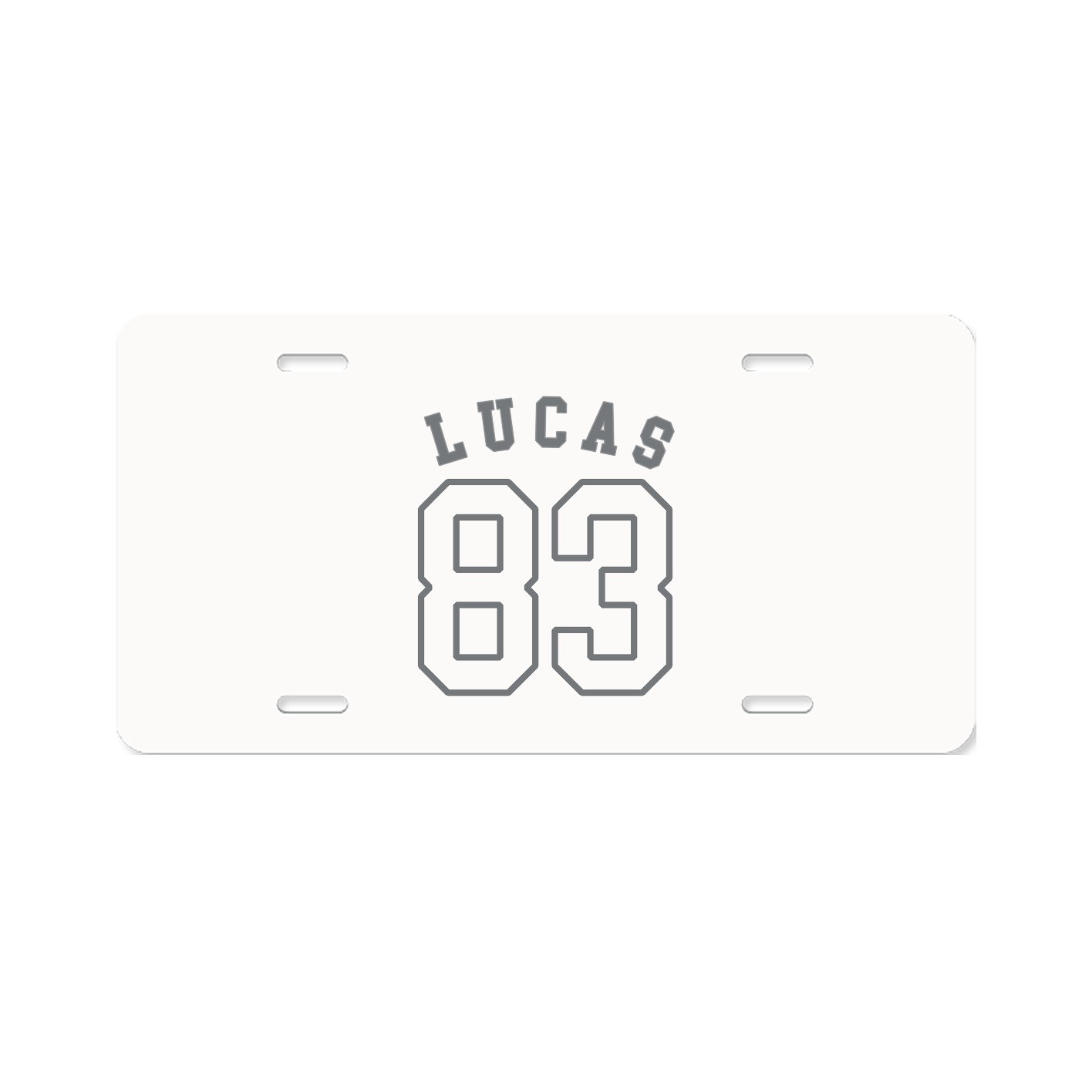 License Plate — Shirsey Arch in Classic