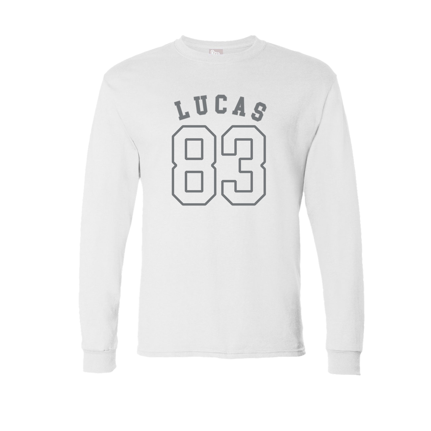 Long Sleeve Tee — Shirsey Arch in White