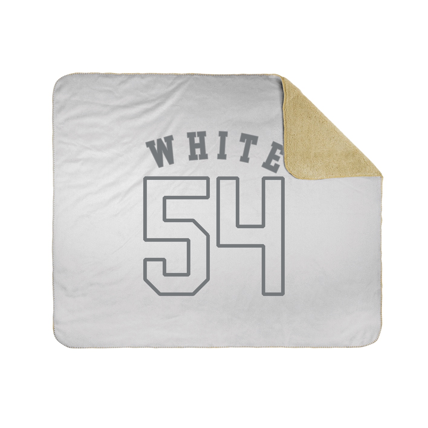 Throw Blanket — Shirsey Arch in White