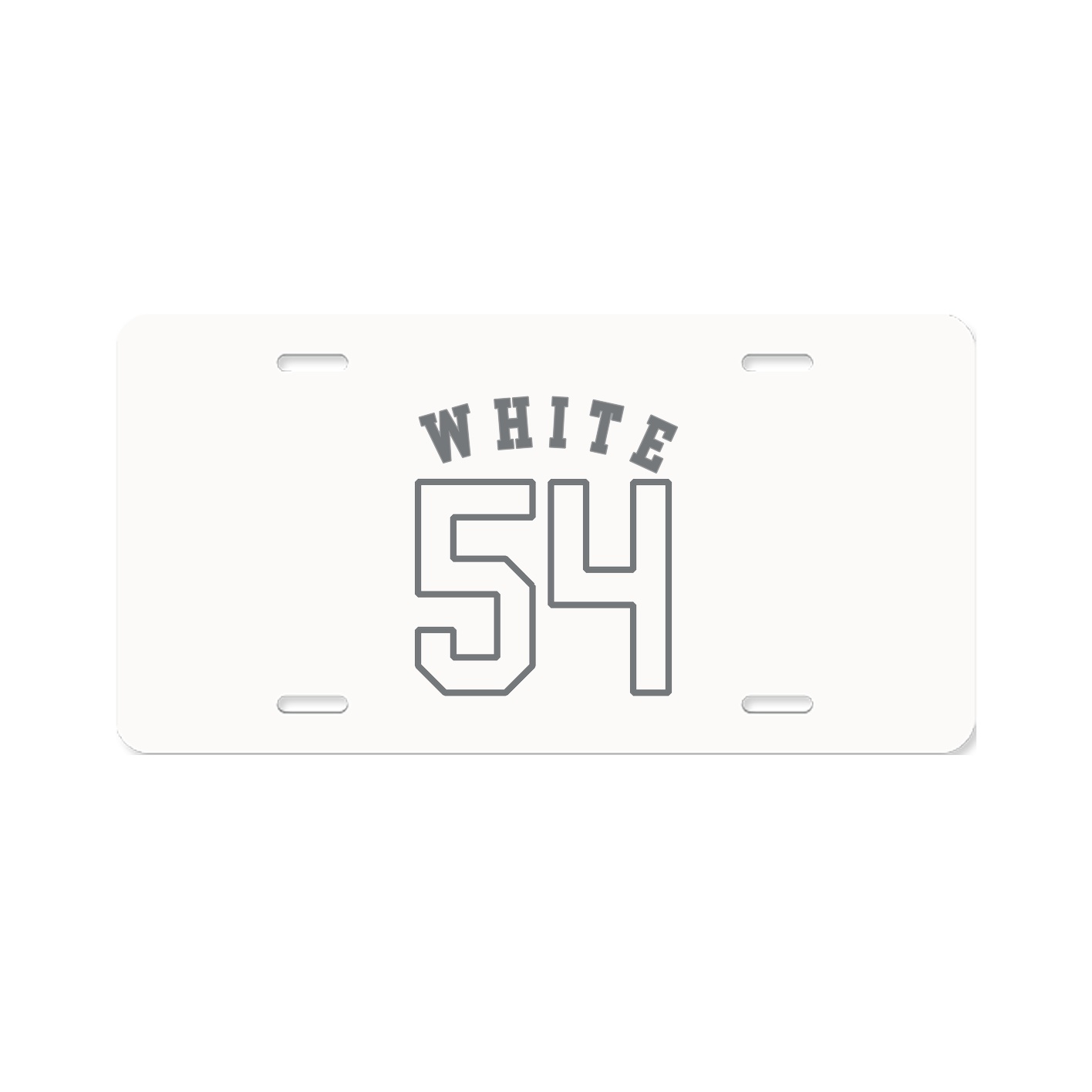 License Plate — Shirsey Arch in Classic
