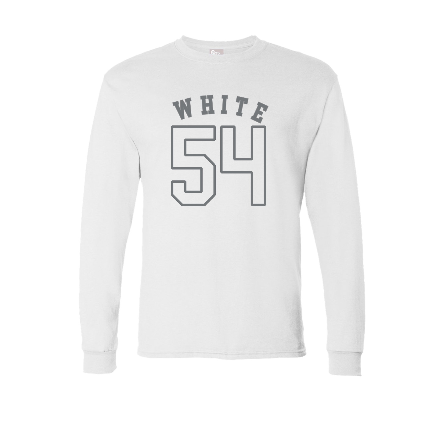 Long Sleeve Tee — Shirsey Arch in White
