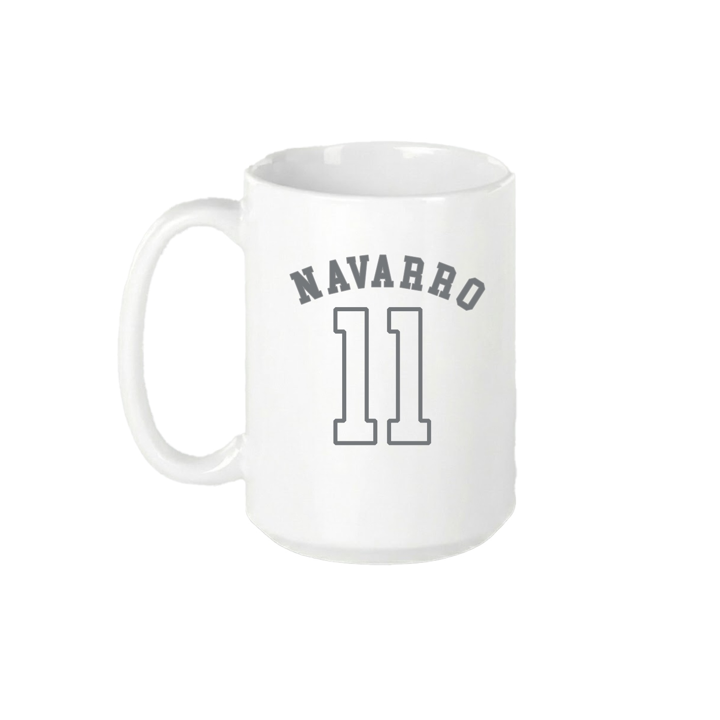 15oz Coffee Mug — Shirsey Arch in White