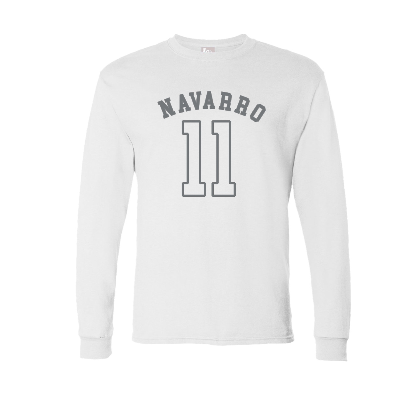 Long Sleeve Tee — Shirsey Arch in White