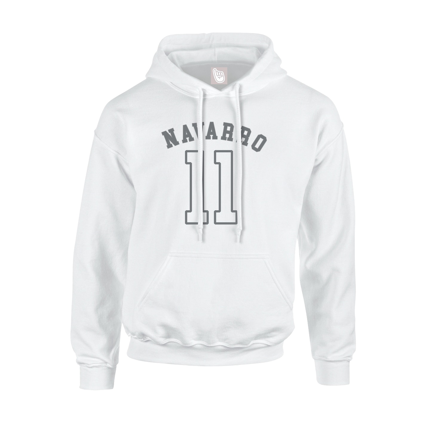 Hoodie — Shirsey Arch in White