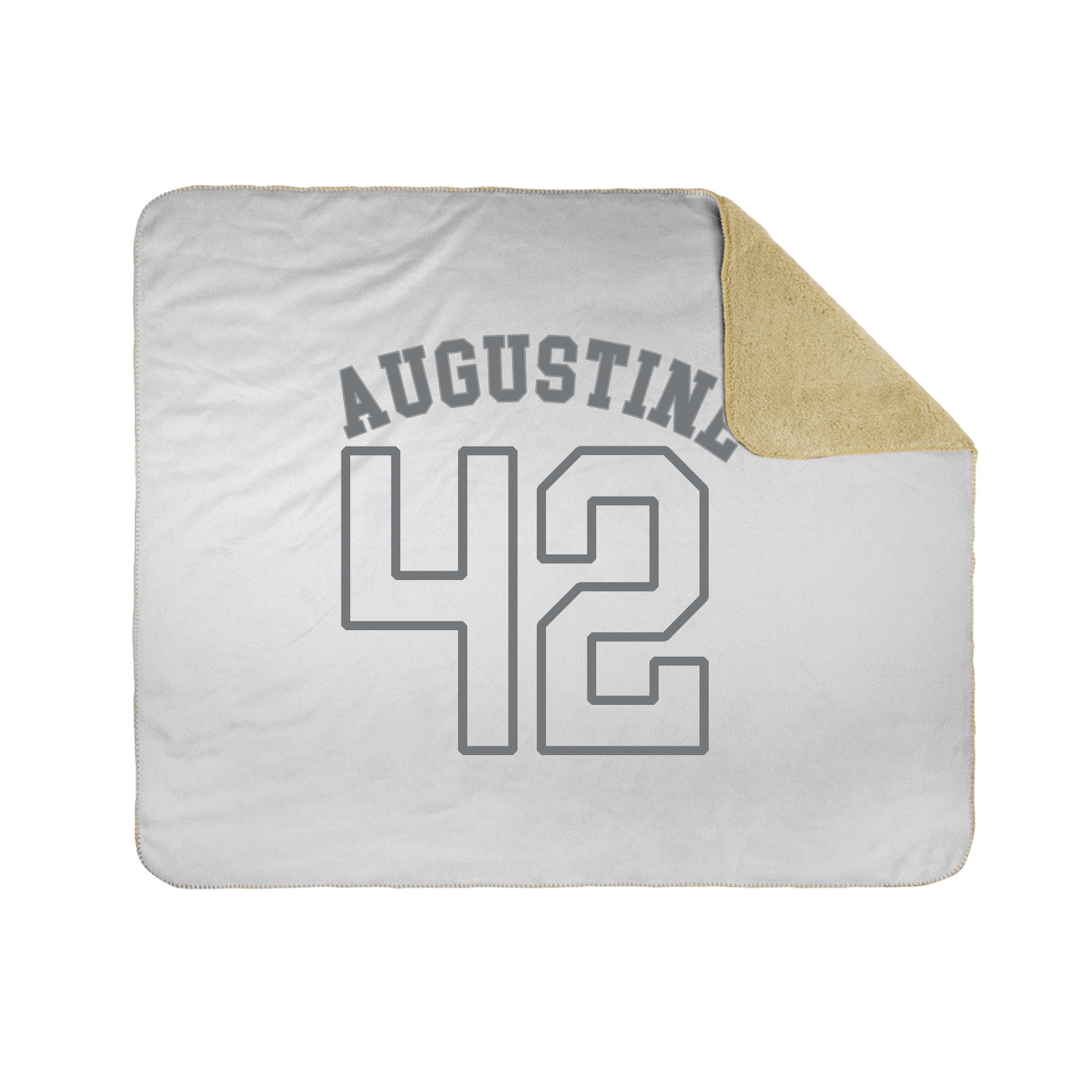 Throw Blanket — Shirsey Arch in White