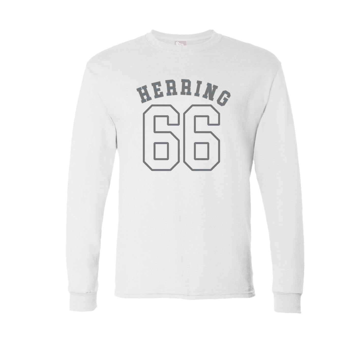 Long Sleeve Tee — Shirsey Arch in White