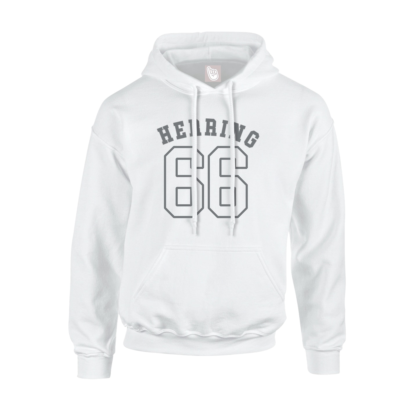 Hoodie — Shirsey Arch in White
