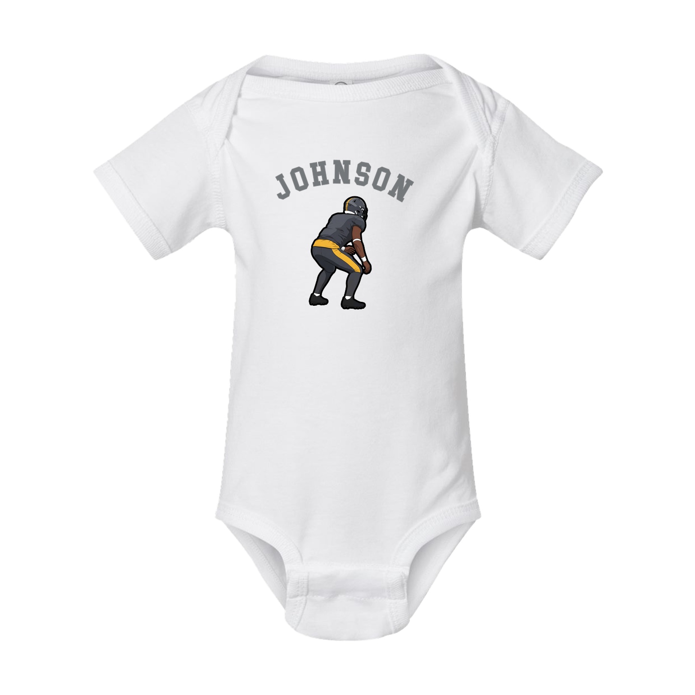 Baby Onesie — Shirsey Arch in White