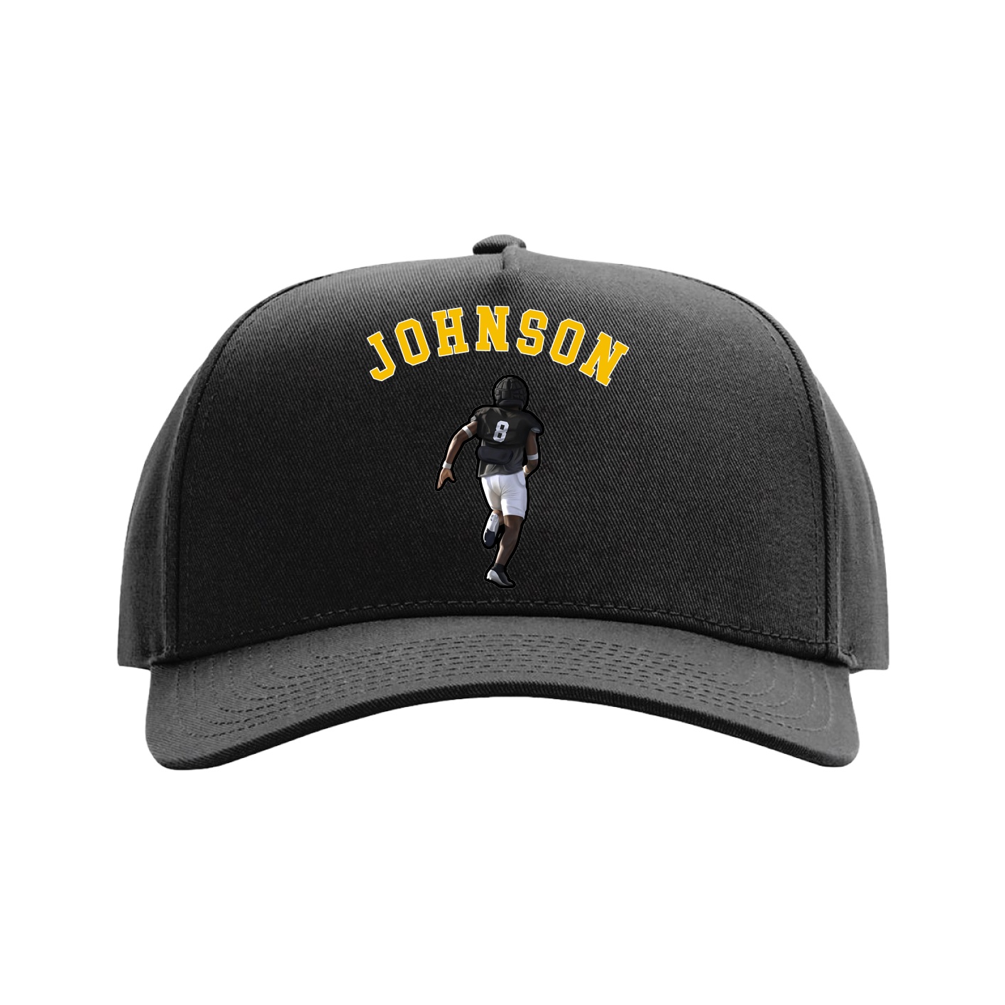 Full Fabric Five-Panel Champ Cap