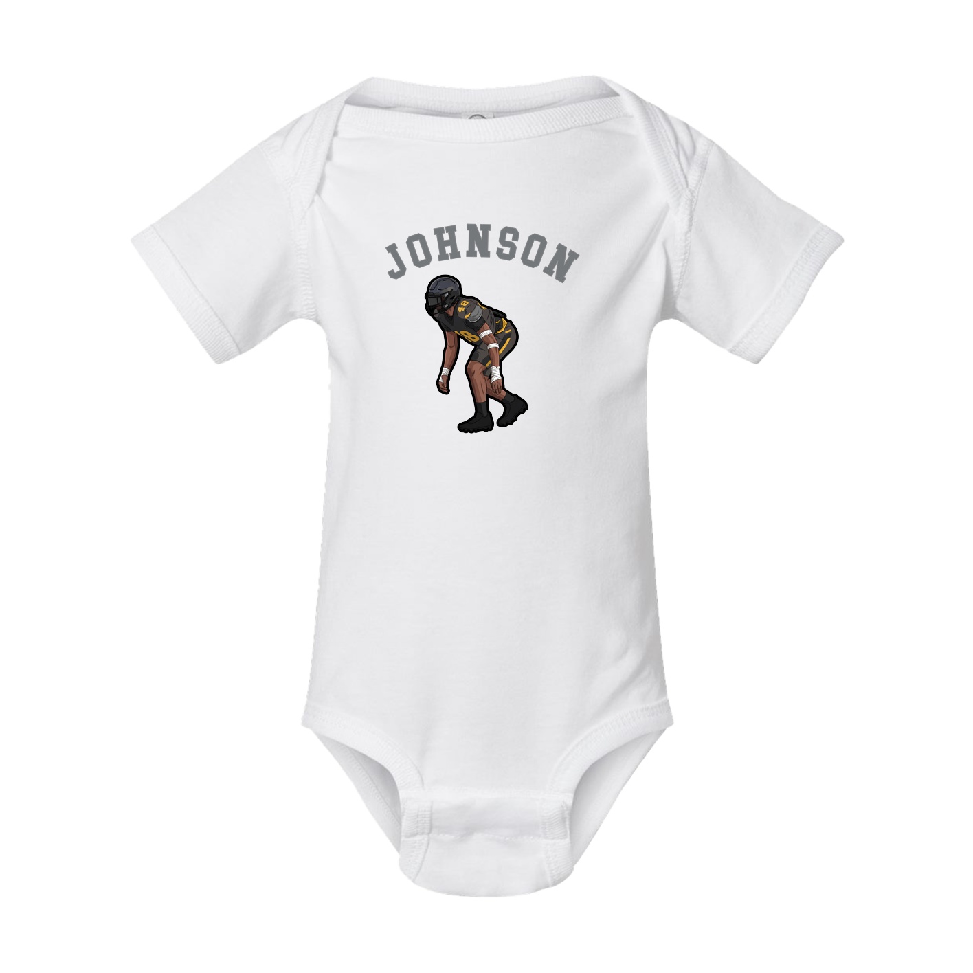 Baby Onesie — Shirsey Arch in White