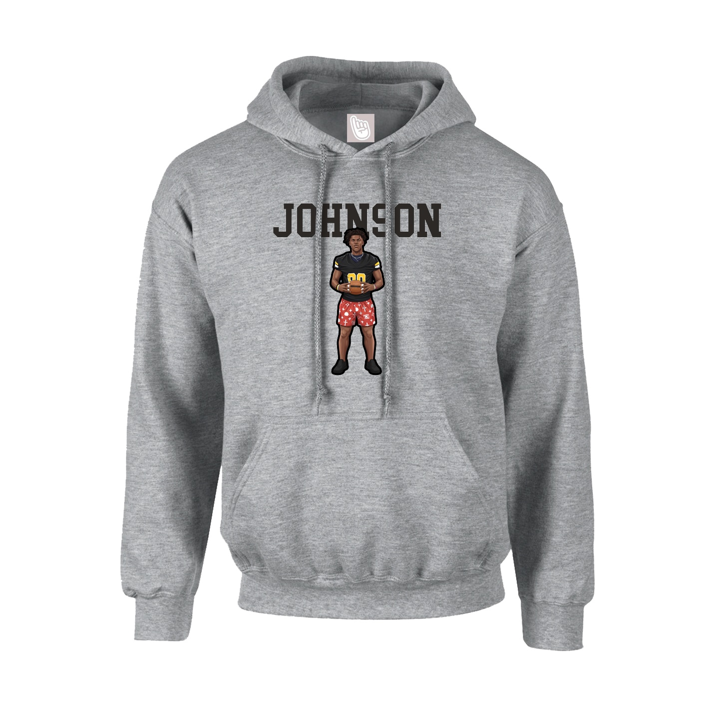 Hoodie — Shirsey in Grey