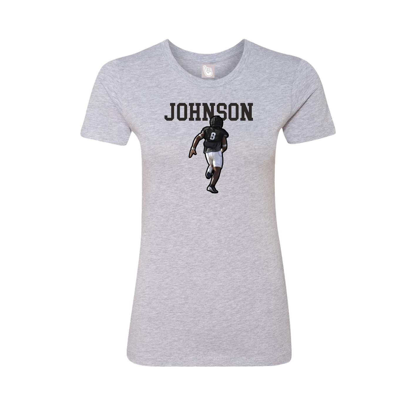 Fitted Women's Tee — Shirsey in Grey